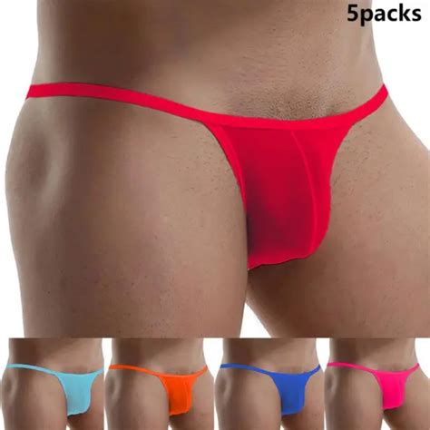 PACKUNGEN HERREN Tanga Slips Tanga Bikini T Back Höschen Unterwäsche D EUR PicClick FR