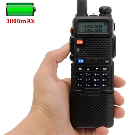 BaoFeng UV 5R Long Talk Range Walkie Talkie Match 3800mah Extended