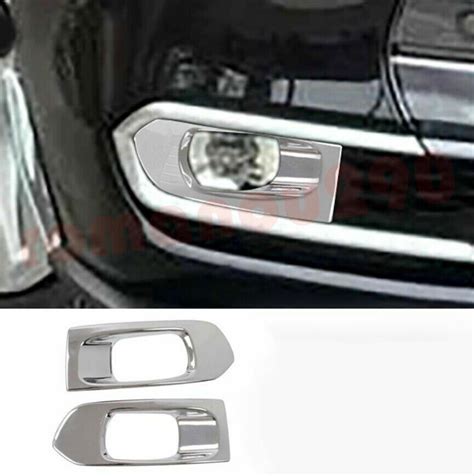 Fit For Toyota Sienna 2021 2022 ABS Chrome Car Front Fog Light Lamp