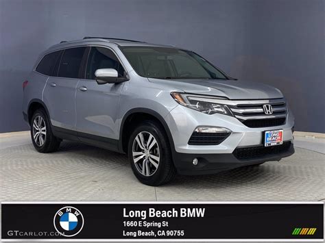 2018 Lunar Silver Metallic Honda Pilot EX L 142289933 Photo 10