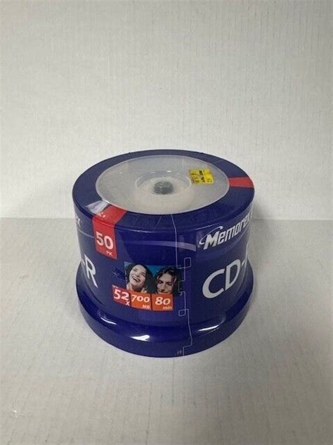 Memorex Cd R Pack X Mb Min Brand New Factory Sealed Discs Ebay