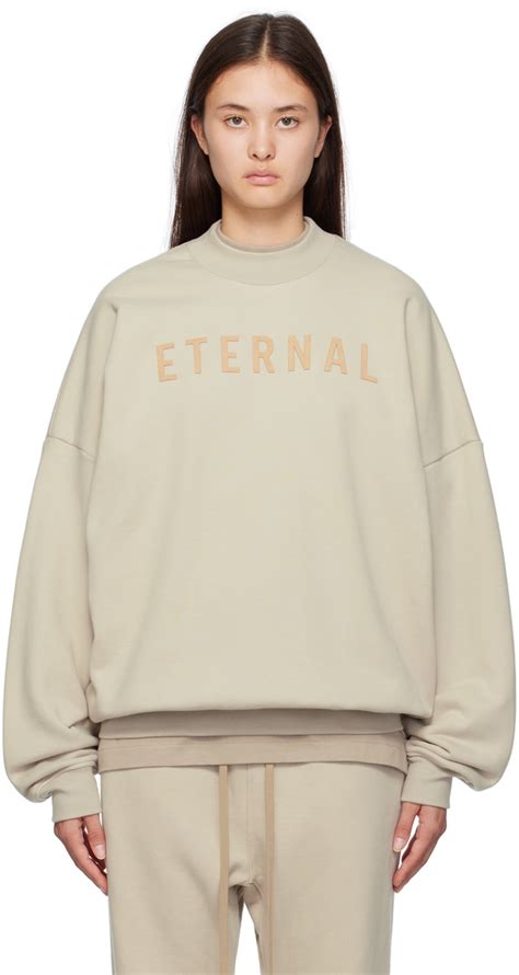 Taupe Eternal Sweatshirt by Fear of God on Sale