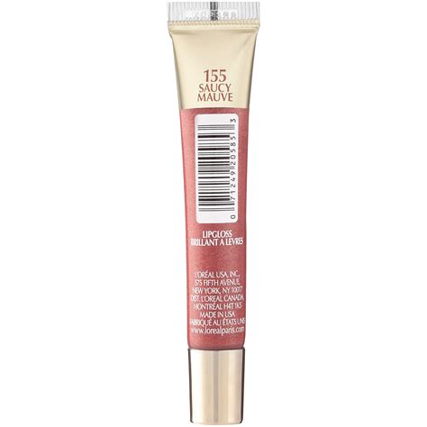 L'Oreal Paris Colour Riche Le Gloss, Saucy Mauve - Walmart.com
