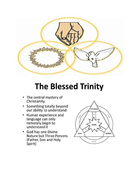 Blessed Trinity Summary | PDF