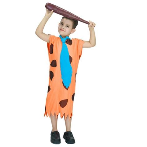 Boys Fred Flintstone Costume Costume Mascot World