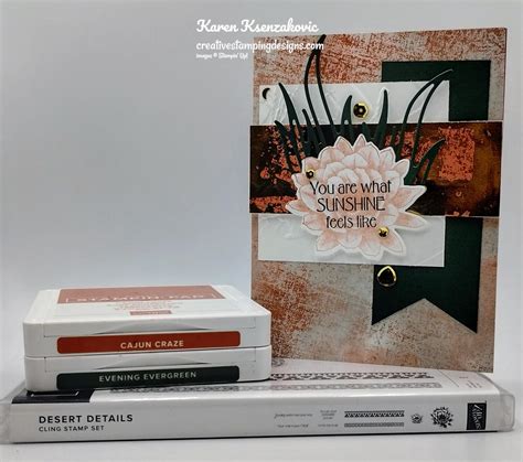 Stampin Up Desert Details For The Card Concepts Creative Stamping