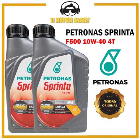 Petronas Sprinta F T W Semi Synthetic Engine Oil Minyak Hitam