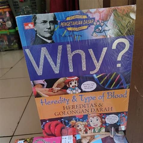 Jual Buku Seri Why Science Pengetahuan Dasar Comic Heredity Type Of