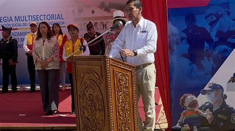 Cusco Mininter Inaugura Estrategia Barrio Seguro En Distrito De San