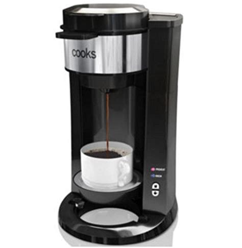 Cooks Single Serve Coffee Maker Designed For Use With Keurig® K Cup® Packs Free Image Download