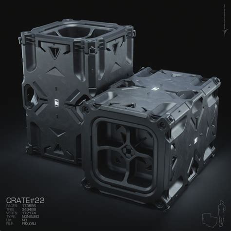 Artstation Iif Crates Vol 1 Iif Munkhjin Otgonbayar Crates