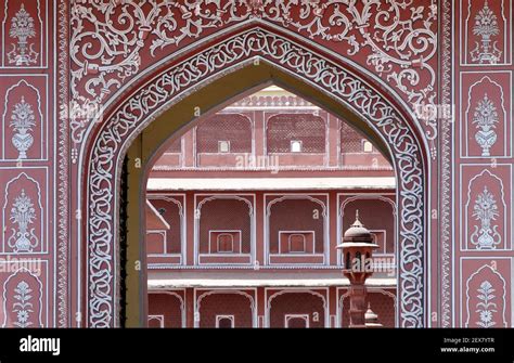 Inside the City Palace in Jaipur. India is the seventh-largest country ...