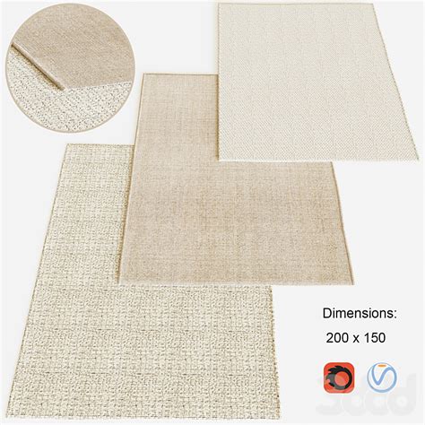 Ковры Zara Home - Ковры - 3D модель