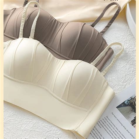 Women Soft Bra Small Chest Youth Girl Wireless Lingerie Female Bralette Underwear Shopee Malaysia