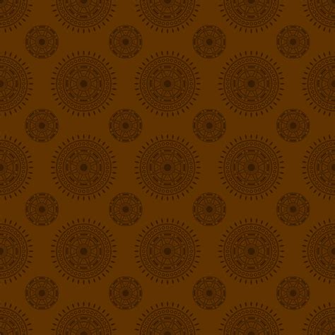 brown flower ornament pattern on brown background. unique, elegant ...