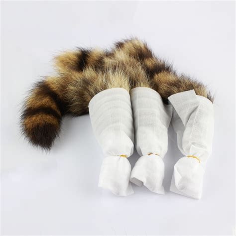 Plug Anal Cola De Zorro Metal