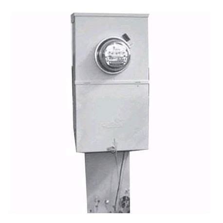 Midwest® GE R101C Ringless Metered Power Outlet, 100 A, 1 Phase, NEMA ...
