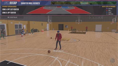 Nba 2k24 The Art Of Shooting Greens Green Hot Zones Lethal Zones Shooting Facility Gym Kobe