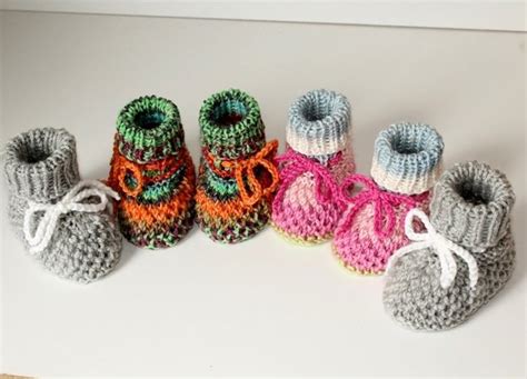 Babyschuhe Stricken Baby Booties Stricken