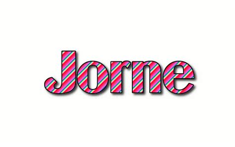 Jorne Logo | Free Name Design Tool from Flaming Text