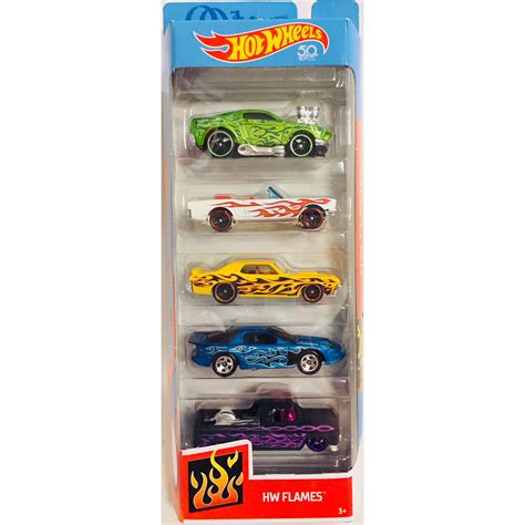 Set 5 Masinute Hot Wheels Hot Wheels Cars Flames EMAG Ro