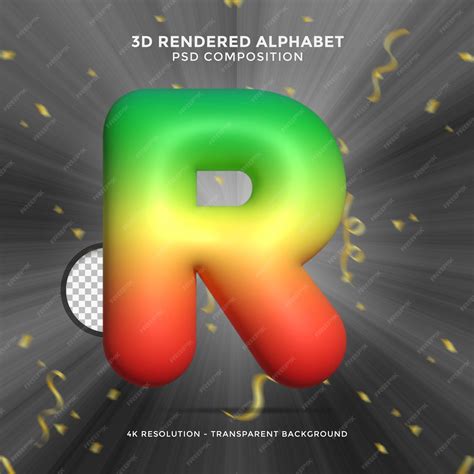 Premium Psd 3d Rendering Alphabet Letters 3d Letter Alphabetical Font