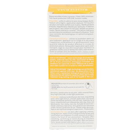 Bioderma Photoderm Nude Touch Mineral solaire SPF teinté Matifie