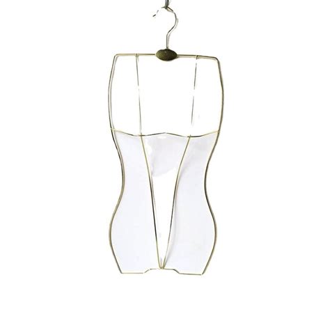 2023 Full Body Shape With Chest Metal Wire Swimwear Swimsuit Hanger For Bikini Display Lin