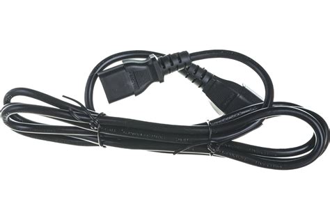 Кабель питания монитор-компьютер IEC 320 C13 - IEC 320 C14 (3x0.75 ...