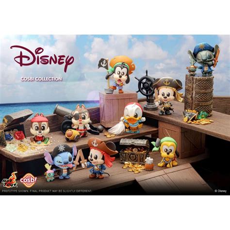 小漢堡扭蛋盒玩 正版 迪士尼 米奇和朋友們 米老鼠 海盜版 HOT TOYS COSBI 盲盒 盲抽 蝦皮購物