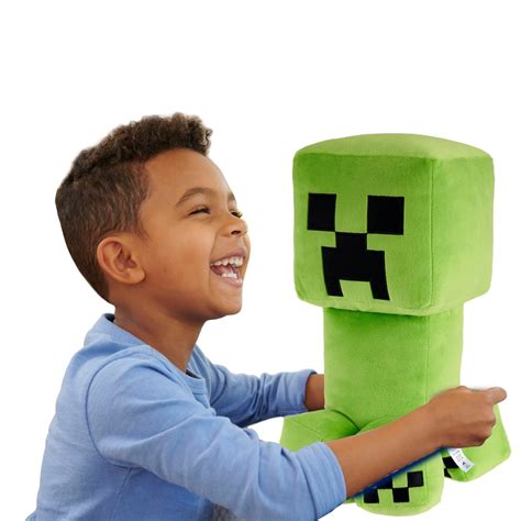 Minecraft Creeper Cm Jumbo Plush Toy Smyths Toys Uk