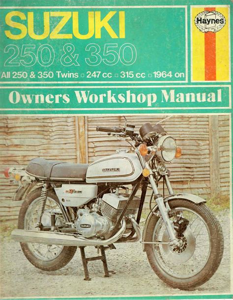 Suzuki 250 And 350 Owners Workshop Manual Haynes Vintage Motor Cyclebooks