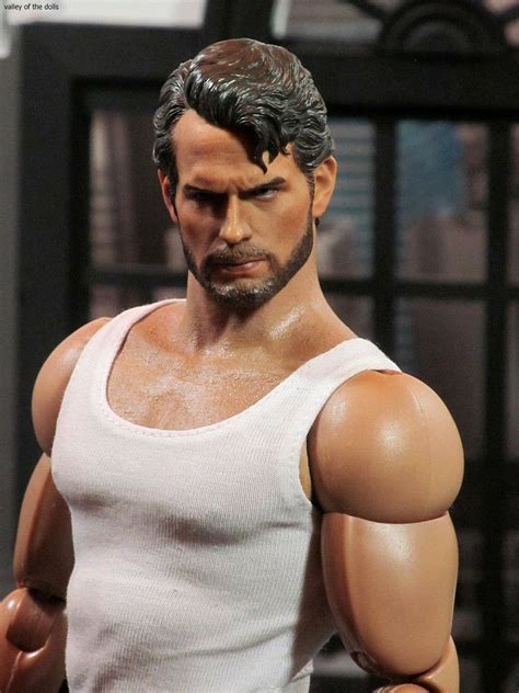Henry Cavill Action Figure Bearded Version By Valleyofthedolls Hot Toys Male Doll Gothic