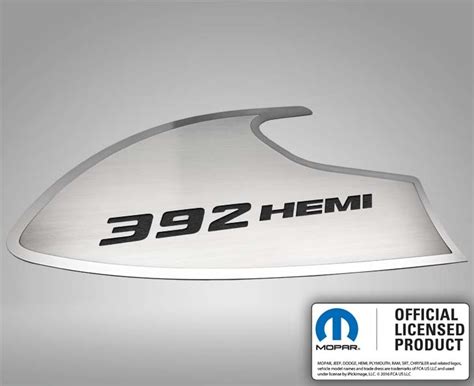 2015 2023 Dodge Challenger 392 Hemi Door Badges