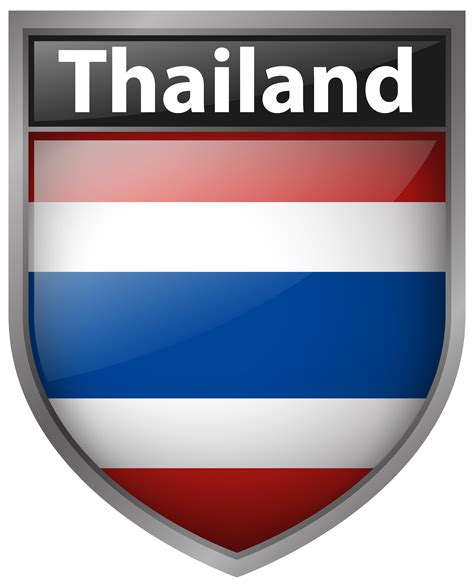 Icon design for Thailand flag 368662 Vector Art at Vecteezy