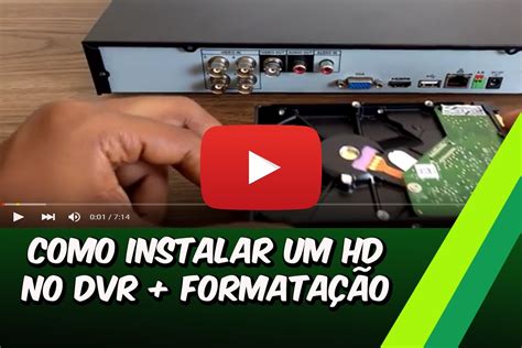 Curso de CFTV 2 Câmeras de Segurança como instalar um hd no dvr abrir