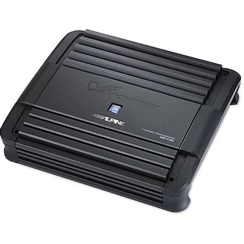 Alpine MRP F300 V Power Series 4 Channel Car Amplifier 50 Watts RMS X 4