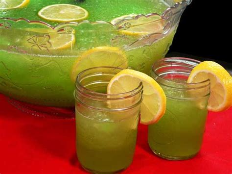 Lemon Lime Punch Recipe Green Punch Recipes Jello Punch Recipe