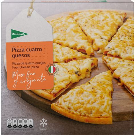 Comprar Pizza Cuatro Quesos Masa Fina Estuche G El Corte Ingles