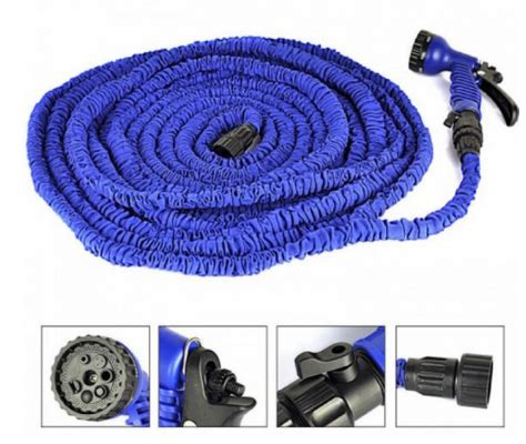Садовый шланг для полива Magic Hose 45 м Распылитель в подарок (ID ...