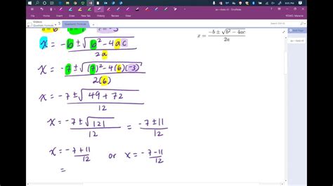 Quadratic Formula Two Distinct Rational Solutions And Two Distinct