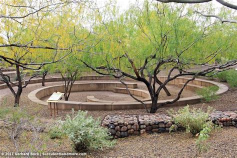 Scottsdale Xeriscape Demonstration Garden Gabions Shade Sails And Desert Plants Artofit