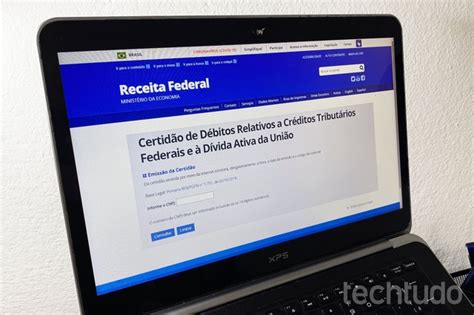 Como Emitir Certid O Negativa De D Bitos Federais De Uma Empresa