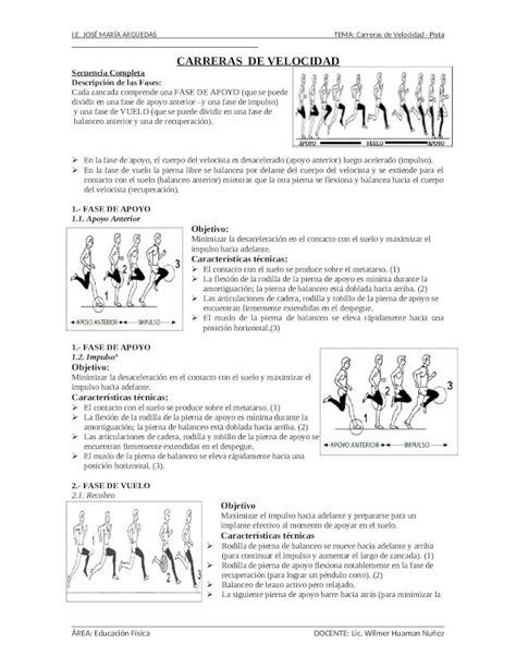 Docx Carreras De Velocidad O Pruebas De Pista Dokumen Tips