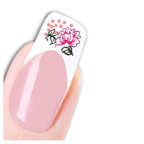 Tattoo Nail Art Blumen Aufkleber Nagel Sticker Justfox De Der