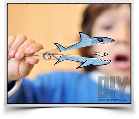 Как сделать детскую игрушку из прищепки | DIYportal.ru - для любителей ...