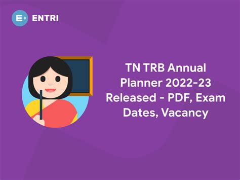 Tn Trb Annual Planner Released Entri Blog