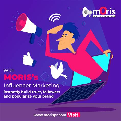 Connect with MORIS to start your brand’s Influencer Marketing today