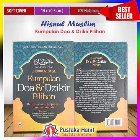 Jual Buku Hisnul Muslim Kumpulan Doa Dan Dzikir Pilihan Shopee