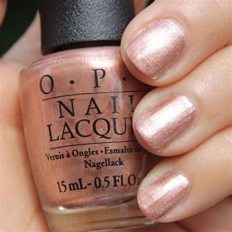 OPI Worth A Pretty Penne 2015 Fall Venice Collection A Pretty Shimmery Nude